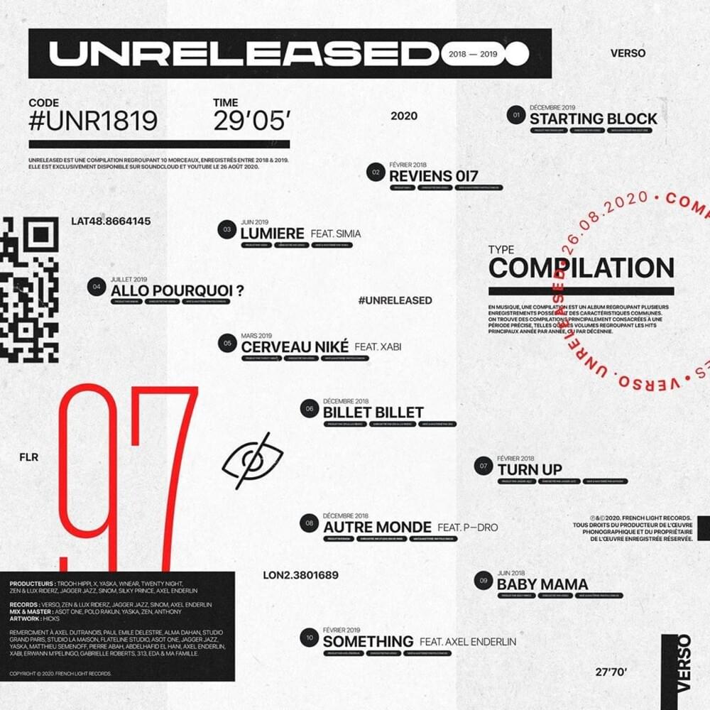 Cover image for Unreleased
