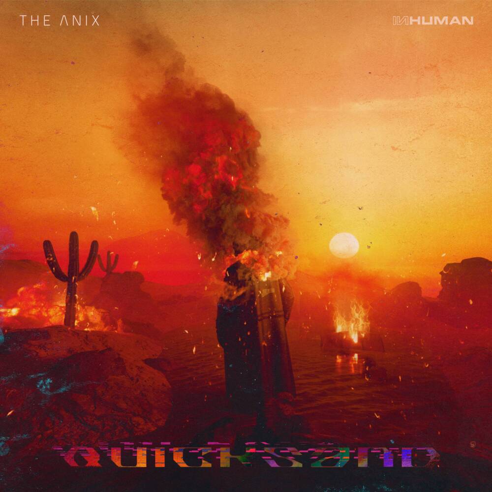 Album cover art for "Quicksand" by The Anix