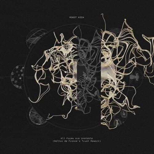 Album cover art for "All Forms Are Unstable (Delhia de France’s Trust Rework)" by Robot Koch & Delhia de France