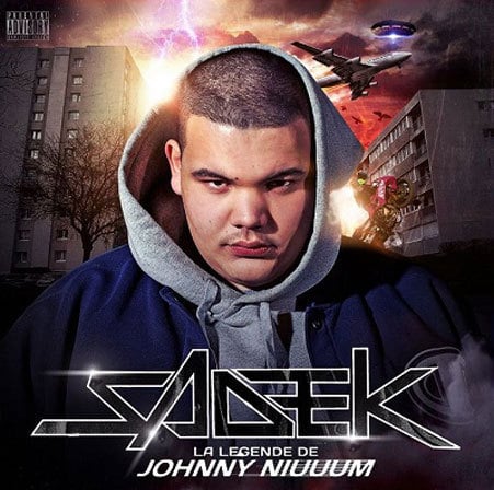 Album cover art for "Une tonne" by Sadek