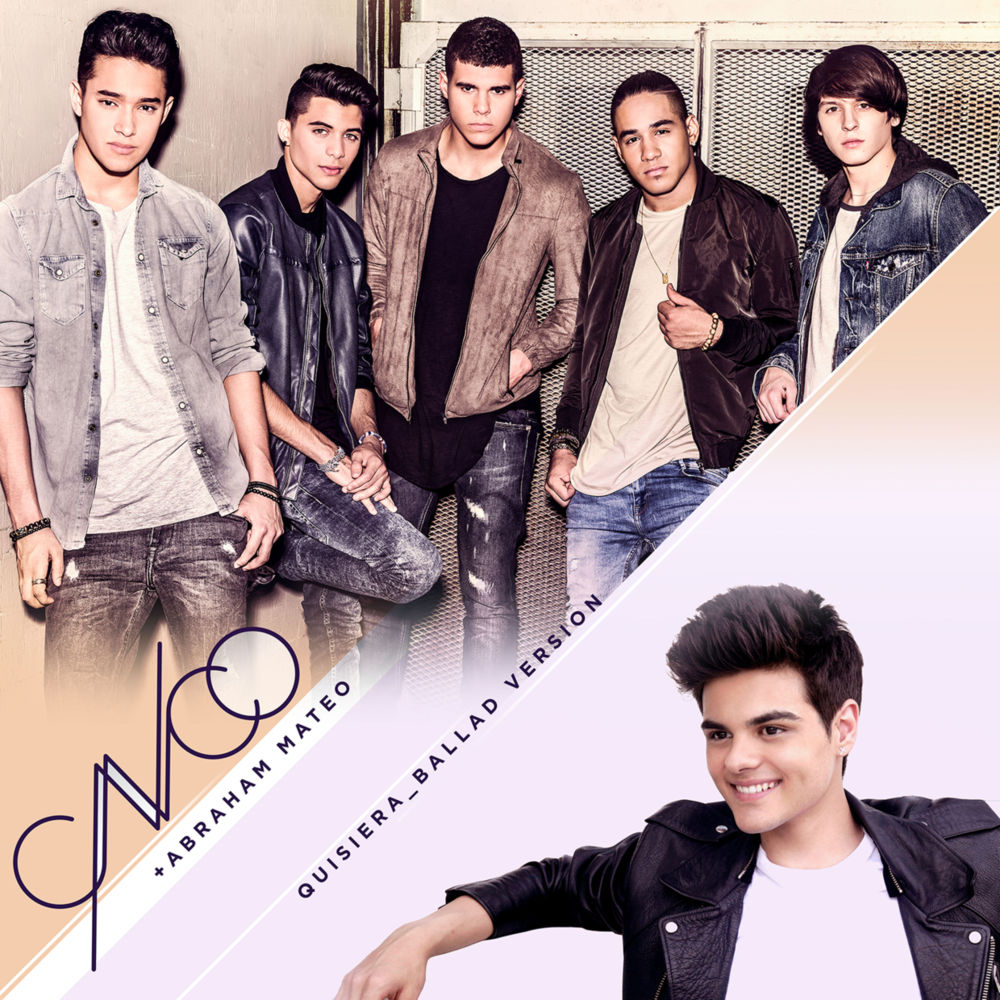 Album cover art for "Quisiera (Ballad Version)" by CNCO & Abraham Mateo