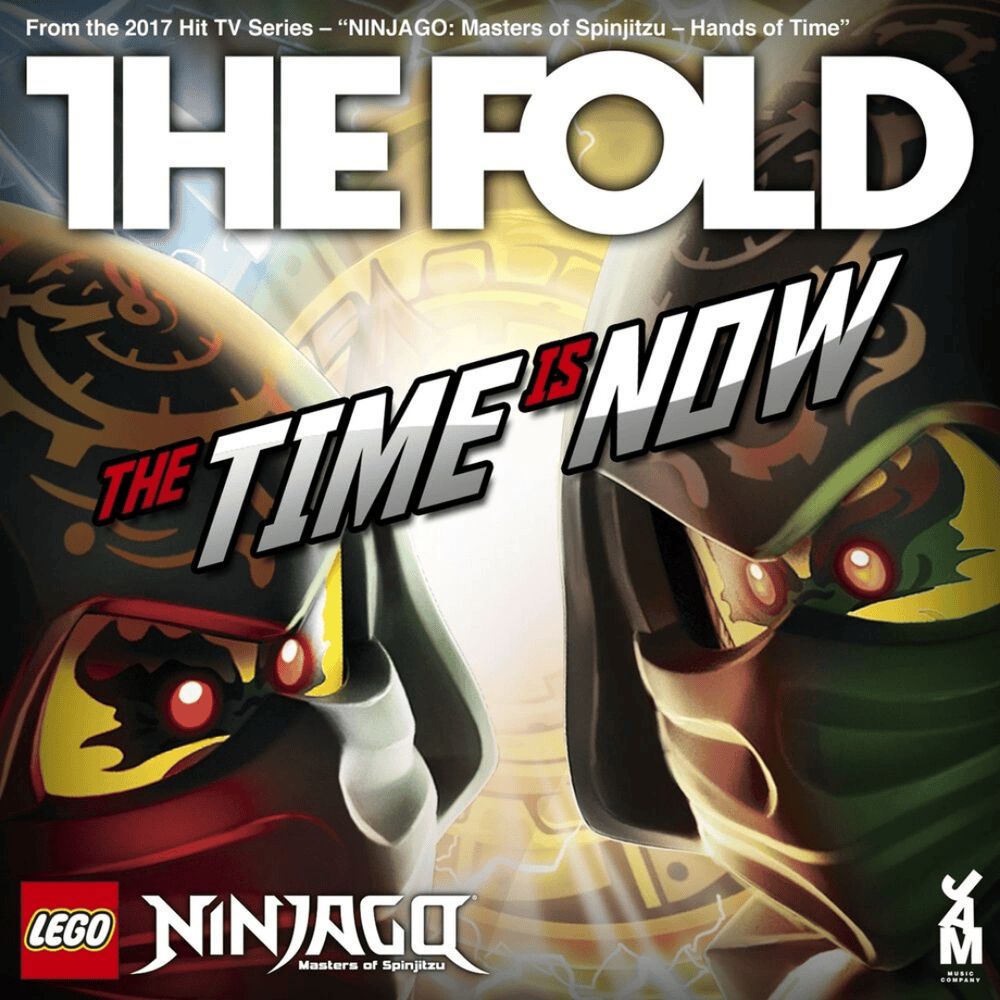 Album cover art for "LEGO Ninjago: The Time Is Now" by Ninjago Music