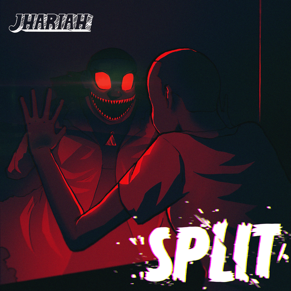 Album cover art for "SPLIT!" by Jhariah