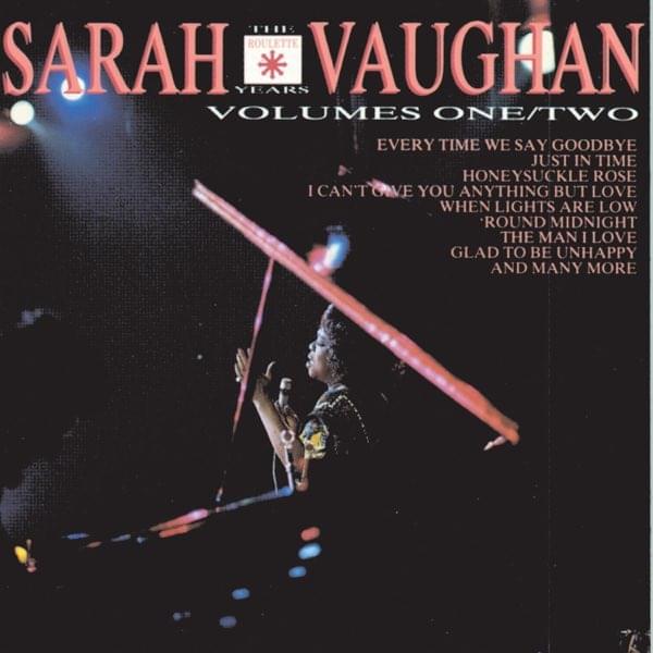 Album cover art for "Solitude" by Sarah Vaughan