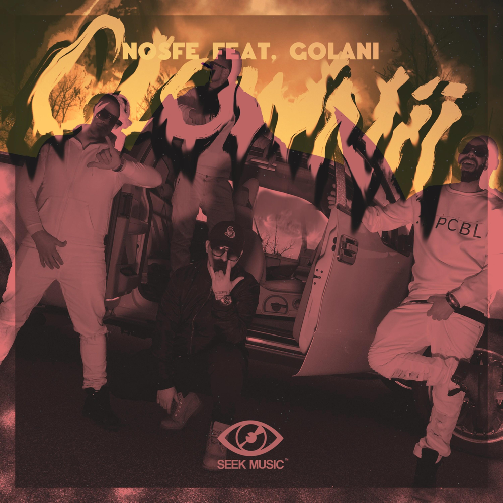 Album cover art for "Clownii" by NOSFE & GOLANI