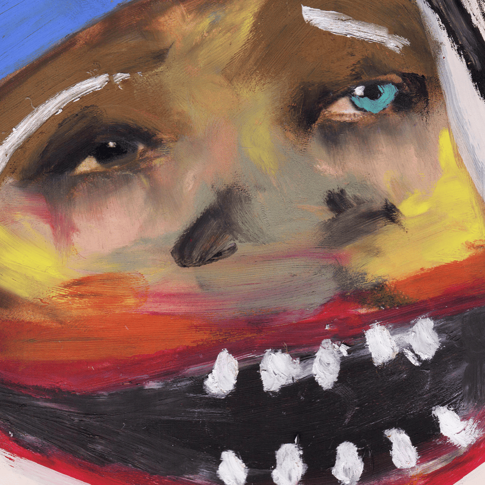 Album cover art for "Look Back" by Diplo & DRAM