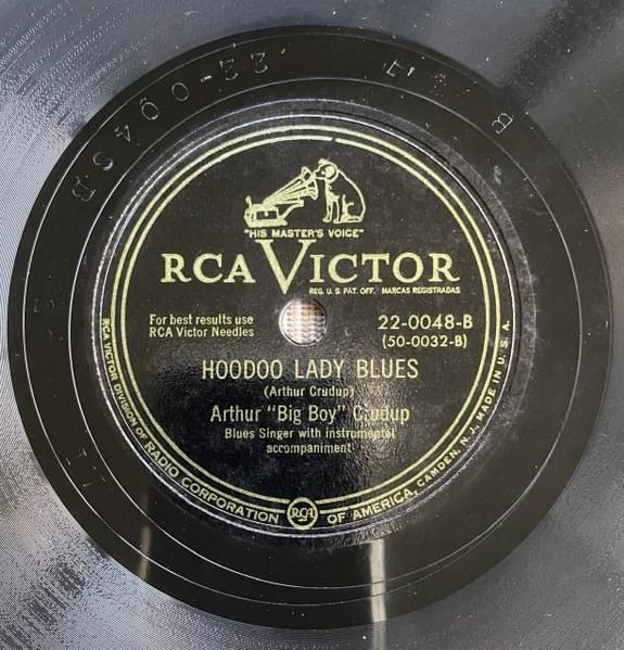 Album cover art for "Hoodoo Lady Blues" by Arthur “Big Boy” Crudup