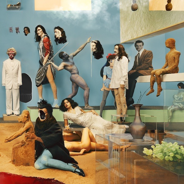 Album cover art for "Divine Simulacrum" by Yeasayer