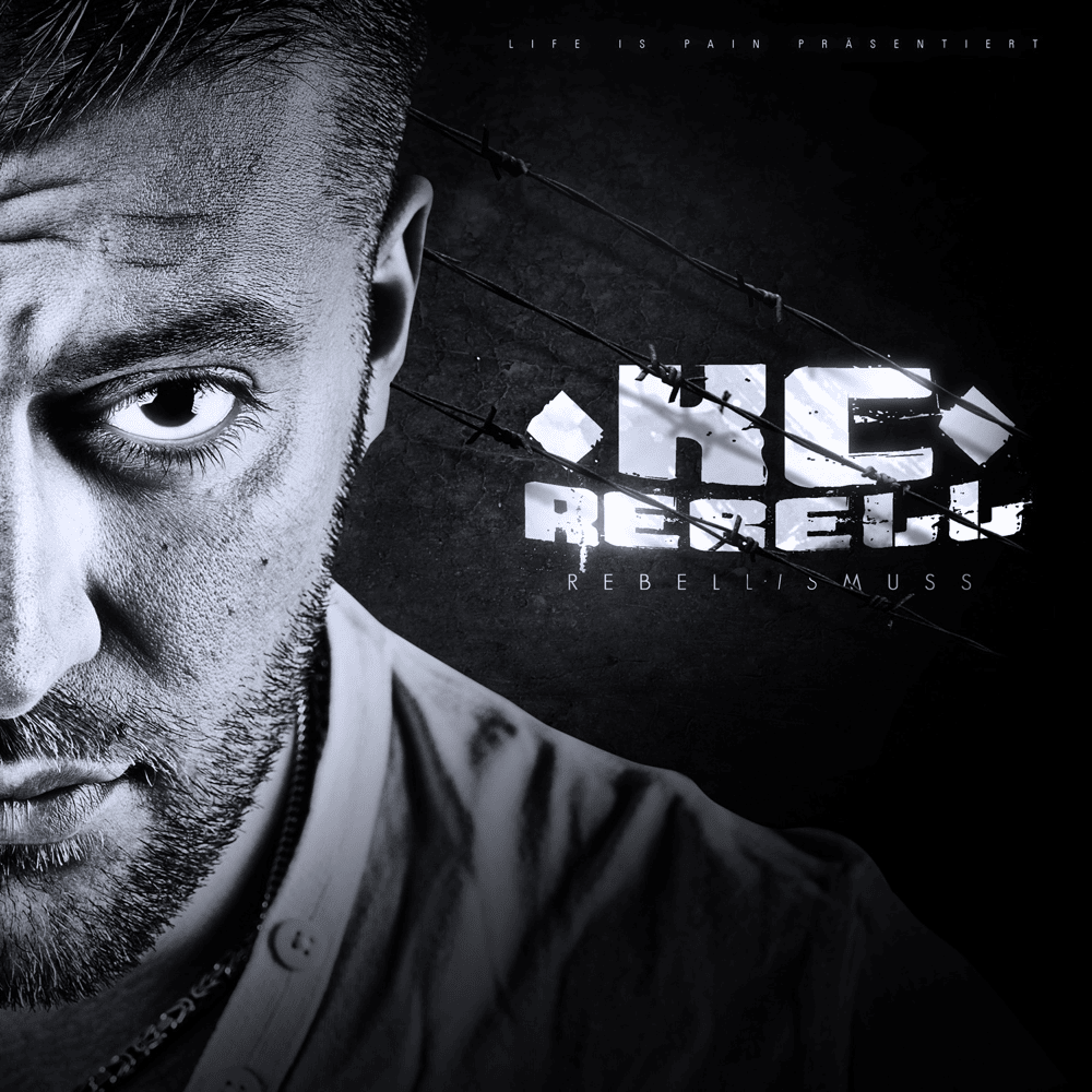 Album cover art for "Meine Geschichte" by KC Rebell
