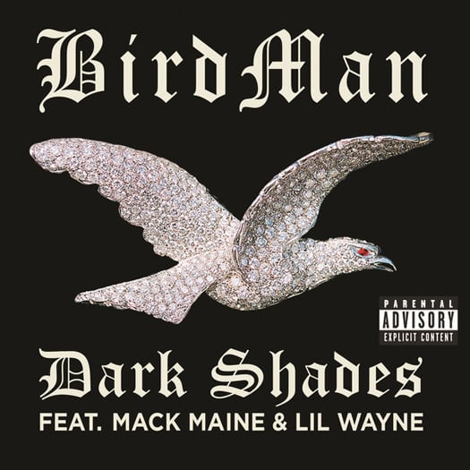 Album cover art for "Dark Shades" by Birdman & Mack Maine & Lil Wayne