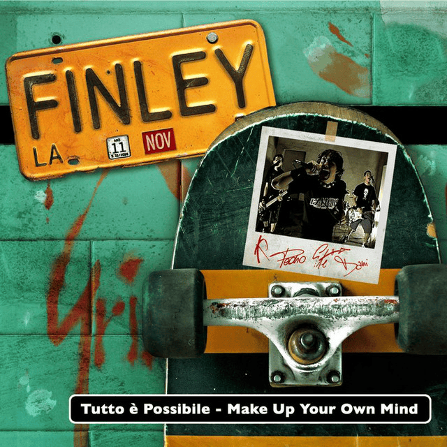 Album cover art for "Tutto è possibile" by Finley