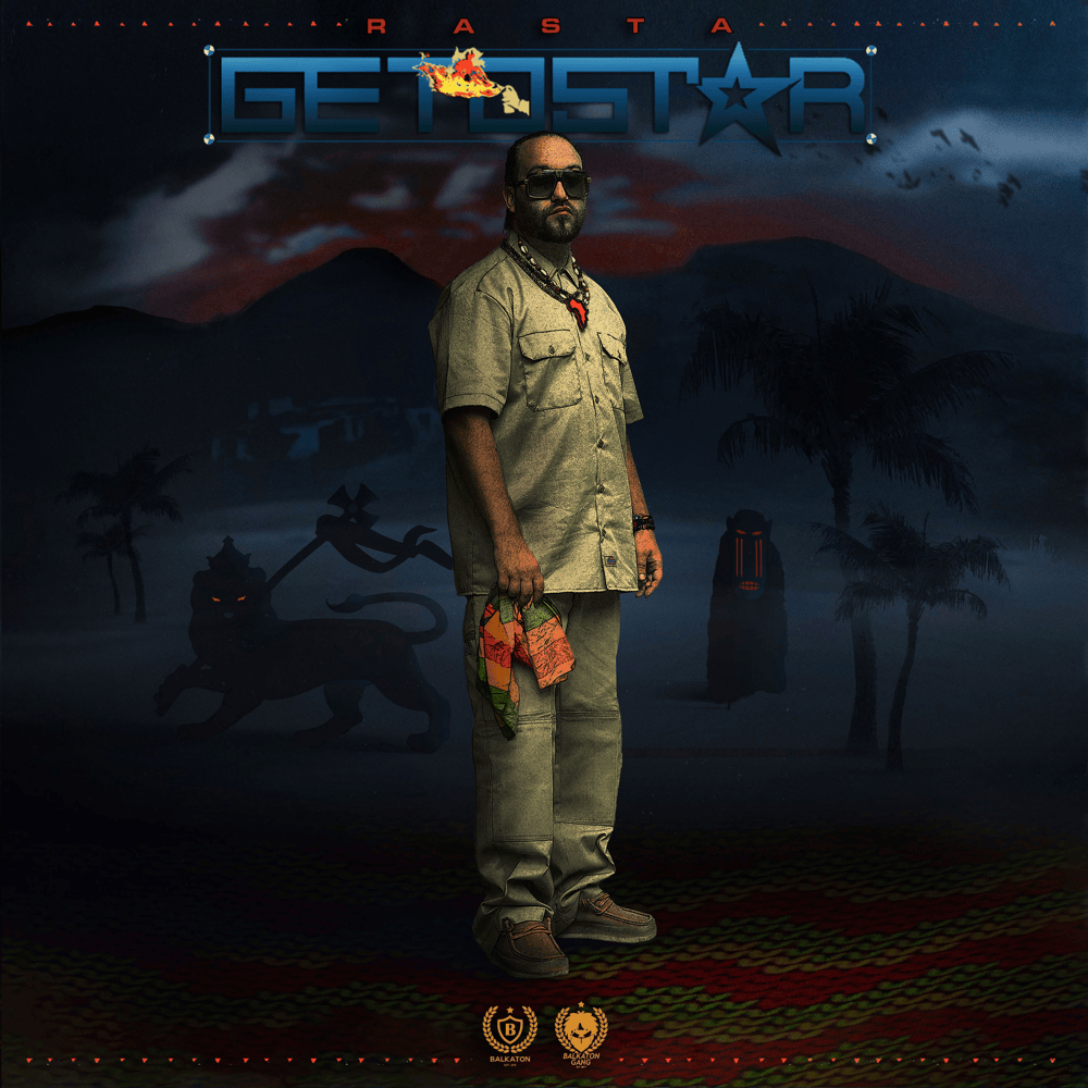 Album cover art for "Getostar" by Rasta