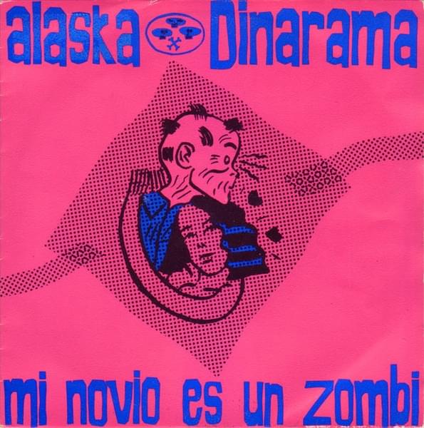 Album cover art for "Mi Novio Es Un Zombi" by Alaska y Dinarama