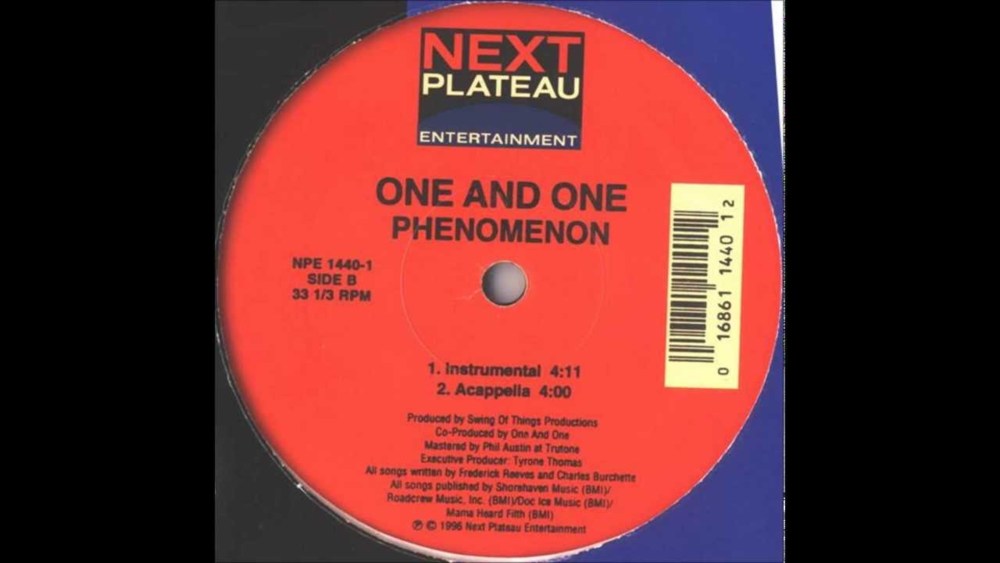 Album cover art for "Phenomenon" by One and One & Harry Balz & Sunny (INIMI)