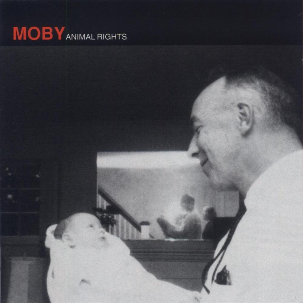 Album cover art for "Living" by Moby