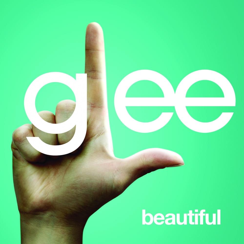 Album cover art for "Beautiful" by Glee Cast