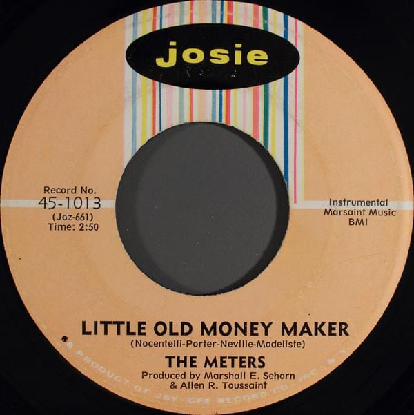 Album cover art for "Little Old Money Maker" by The Meters