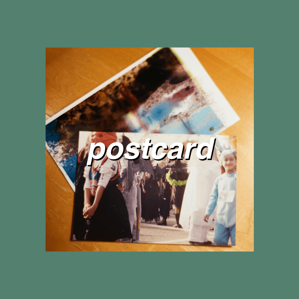 Album cover art for "postcard" by Bedbug