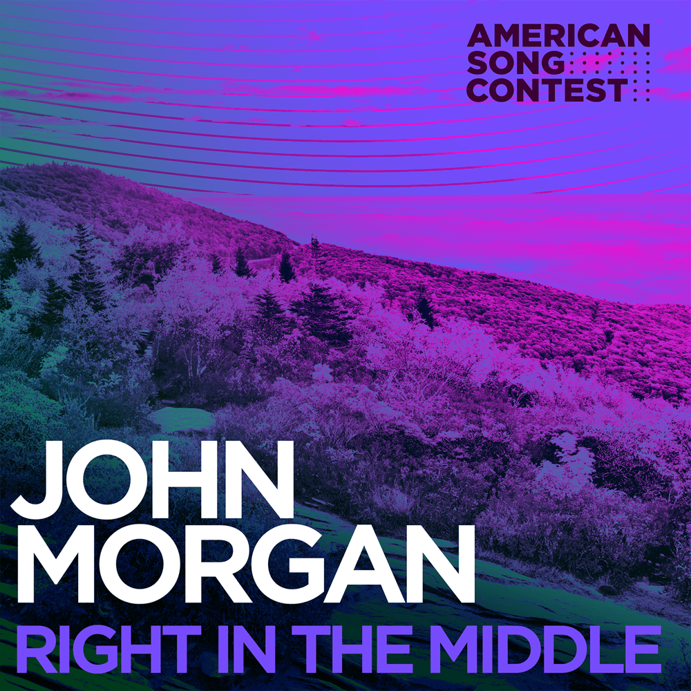 Album cover art for "Right In The Middle" by John Morgan (Country)
