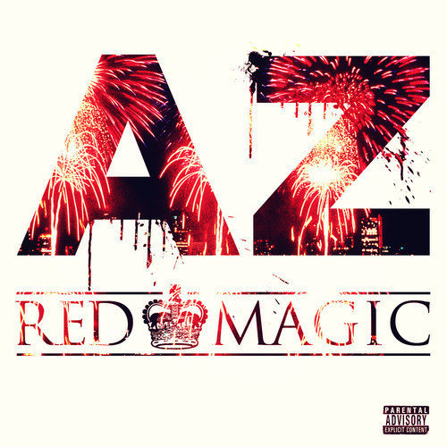Album cover art for "Red Magic" by AZ