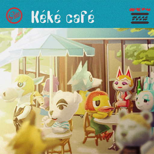 Album cover art for "けけパリ (Café K.K.)" by K.K. Slider