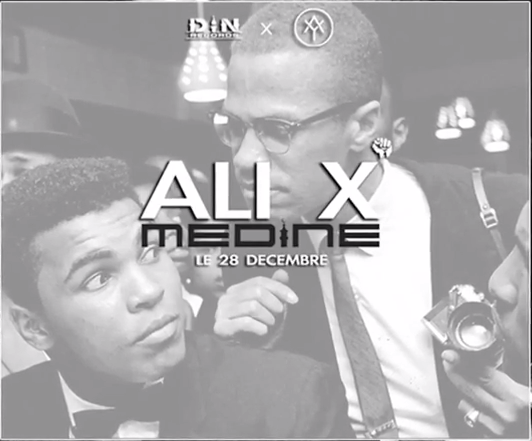 Album cover art for "Ali X" by Médine