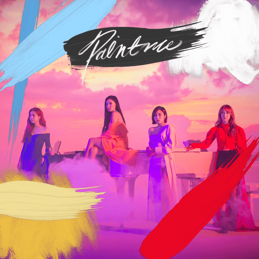 Album cover art for "칠해줘 (Paint Me)" by MAMAMOO
