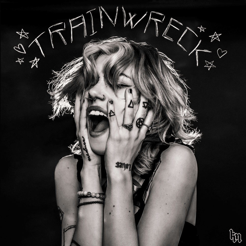 Album cover art for "Trainwreck" by Kailee Morgue