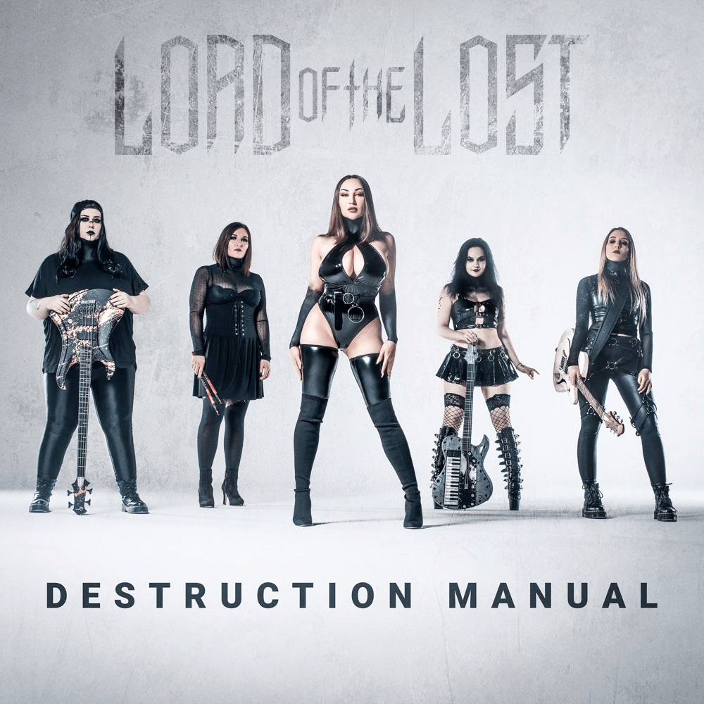 Album cover art for "Destruction Manual" by Lord of the Lost
