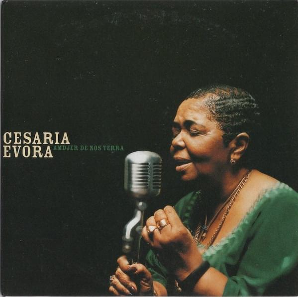 Album cover art for "Amdjer de Nos Terra" by Cesária Évora