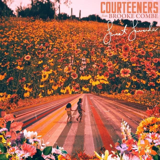 Album cover art for "Sweet Surrender" by Courteeners & Brooke Combe