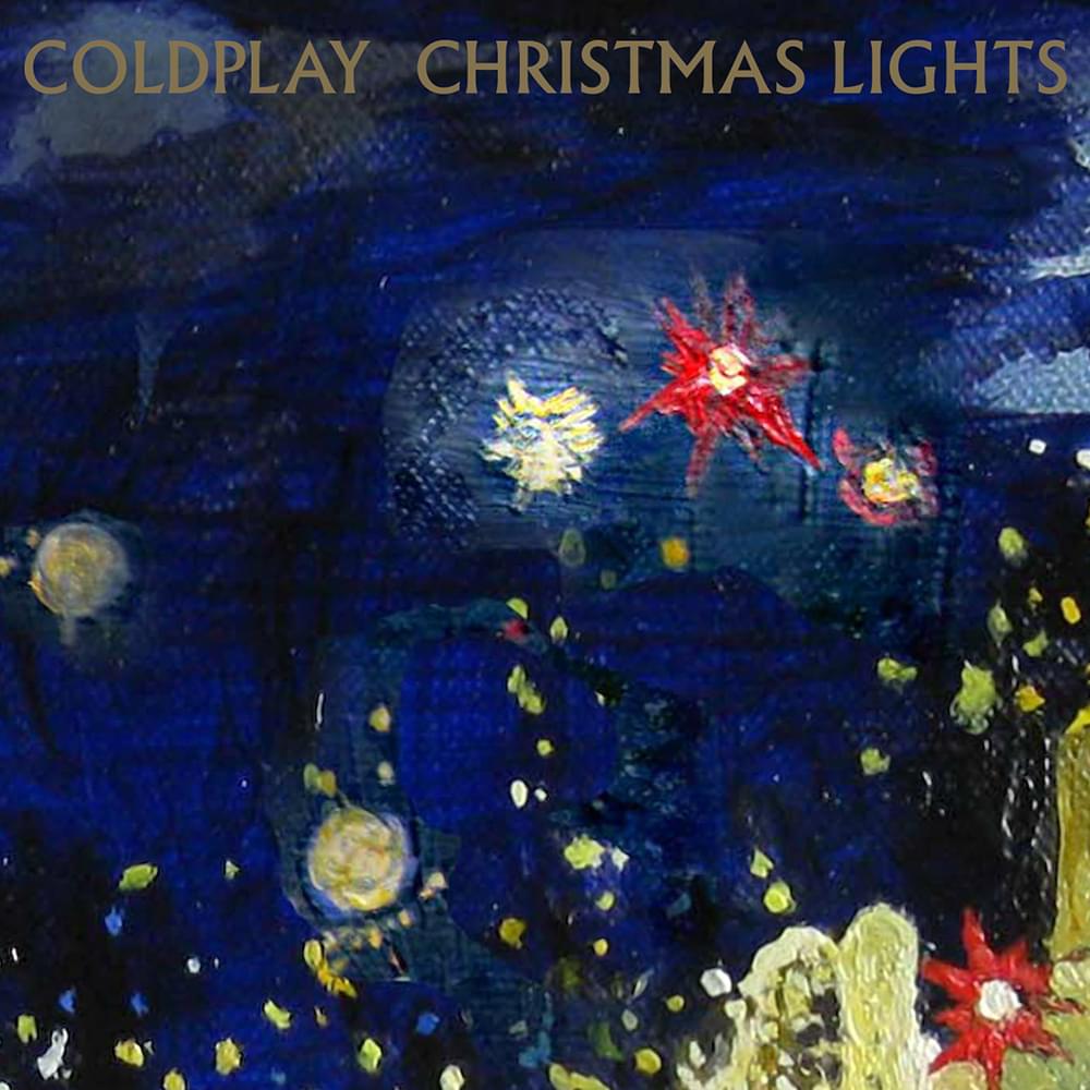 Album cover art for "Christmas Lights" by Sia