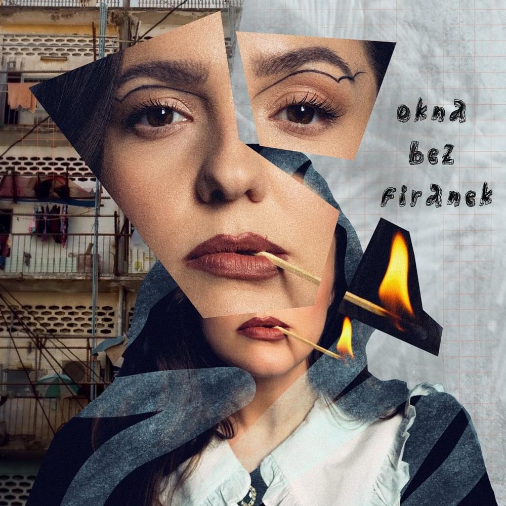 Album cover art for "Okna bez firanek" by Lanberry