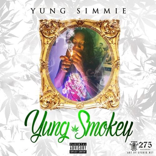 Album cover art for "Yung Smokey Freestyle" by Yung Simmie
