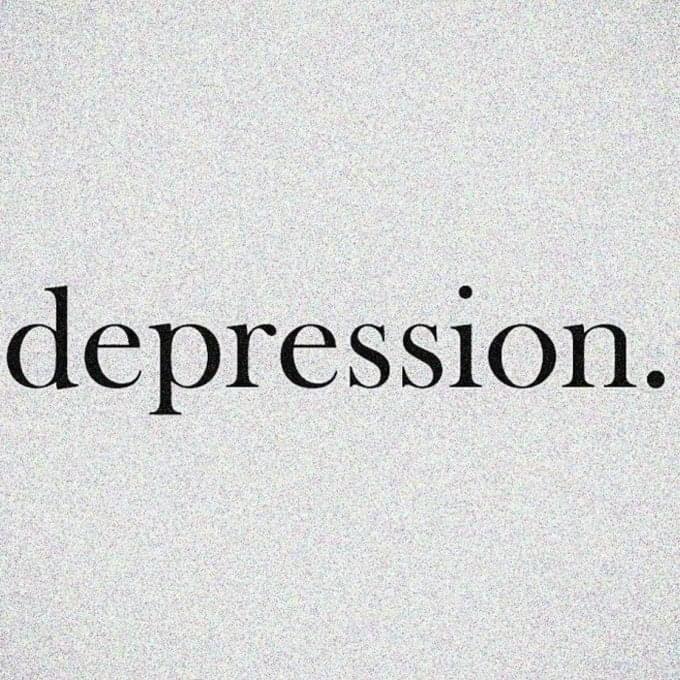 Album cover art for "Depression" by Ren