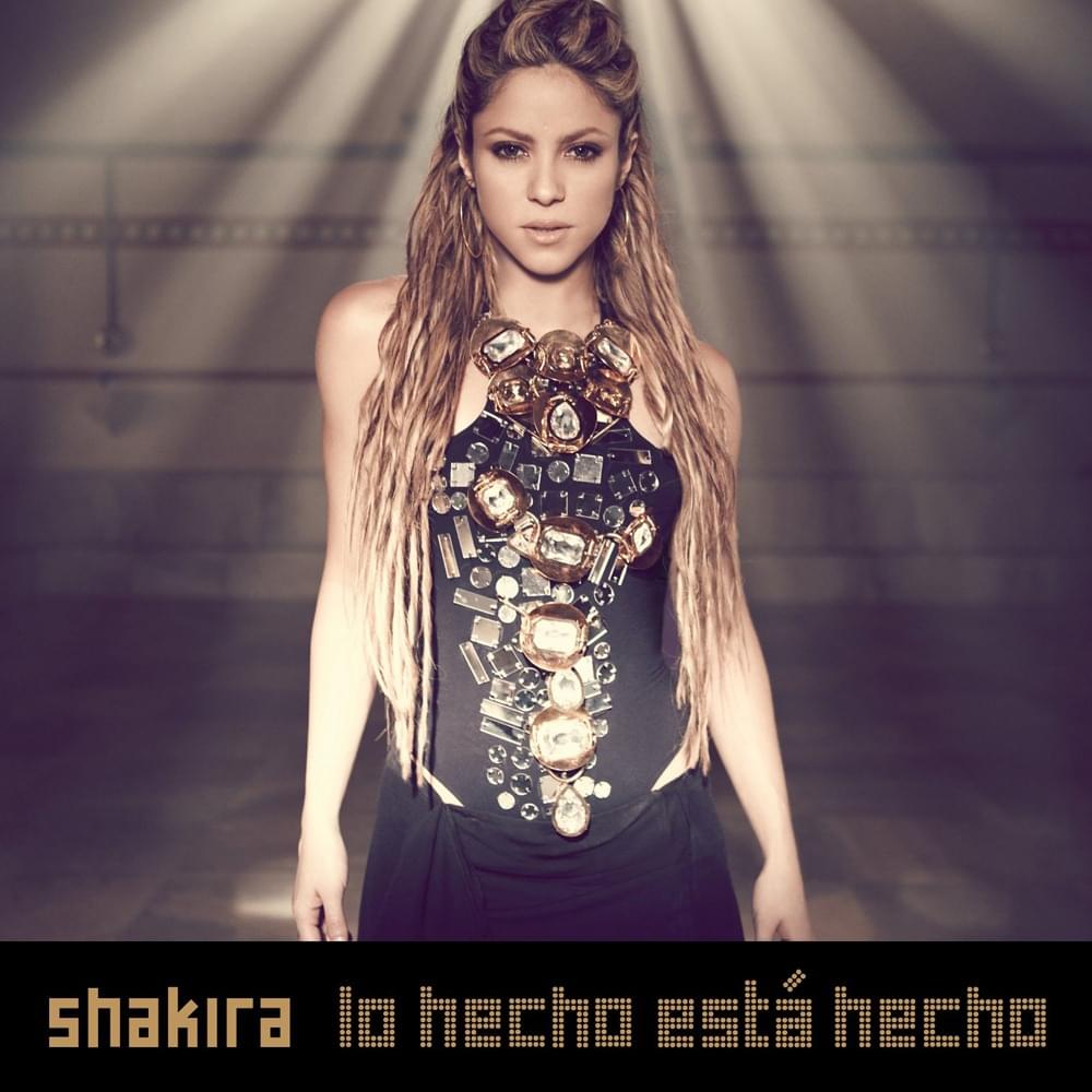 Album cover art for "Lo Hecho Está Hecho" by Shakira