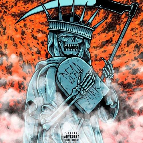 Album cover art for "100 Blades" by Swag Toof & Rozz Dyliams