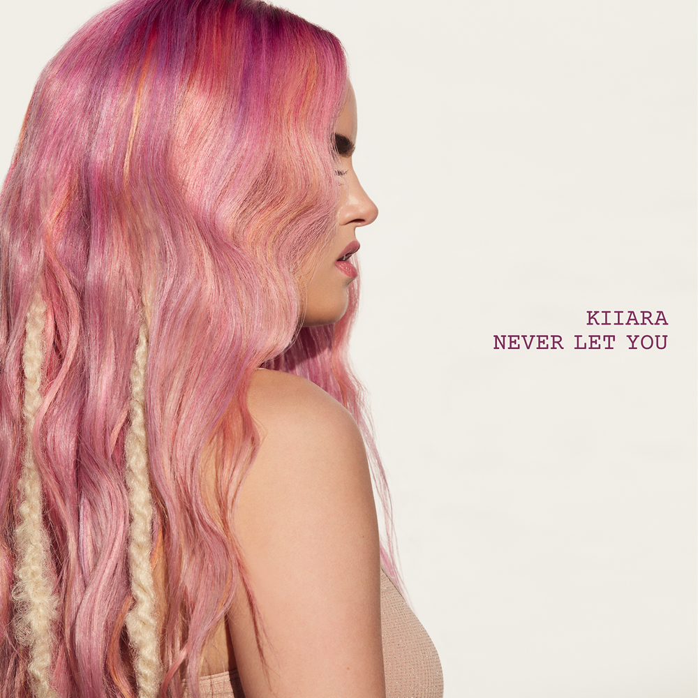 Album cover art for "Never Let You" by Kiiara