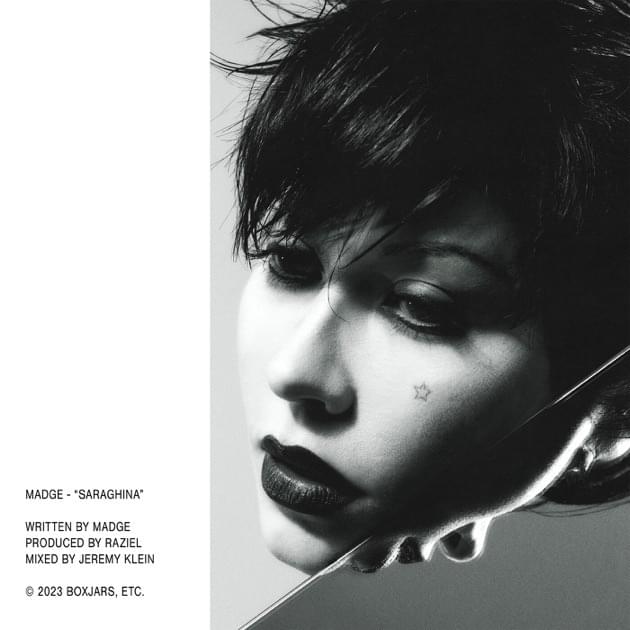 Album cover art for "SARAGHINA" by Madge