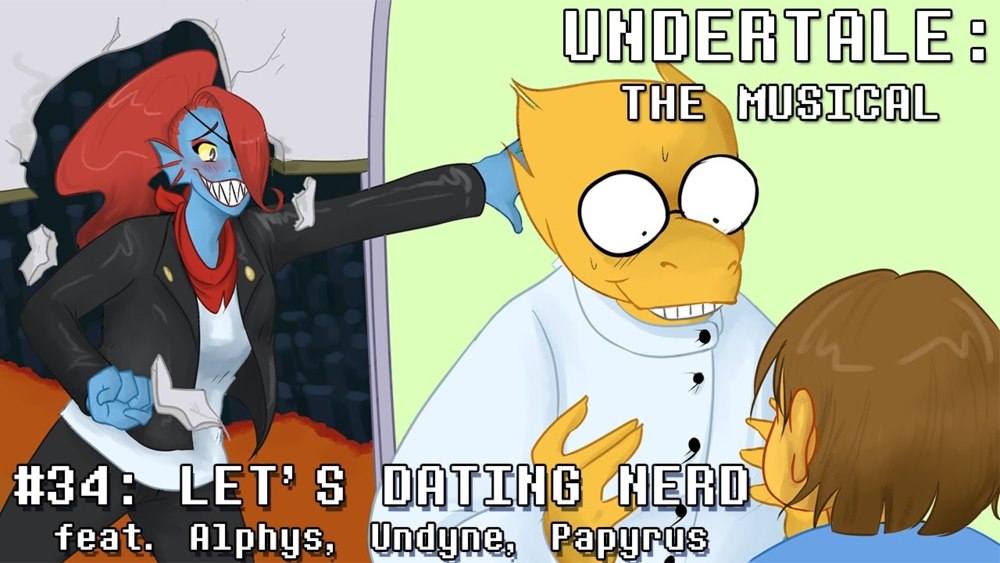Album cover art for "Let’s Dating Nerd" by Man on the Internet & Darby Cupit & Mippa & Brenna H.