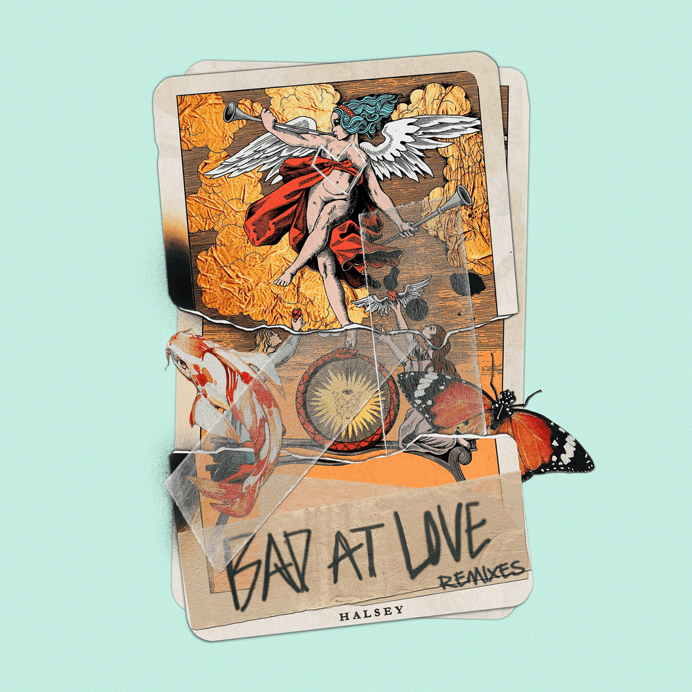 Album cover art for "Bad at Love (Autograf Remix)" by Halsey