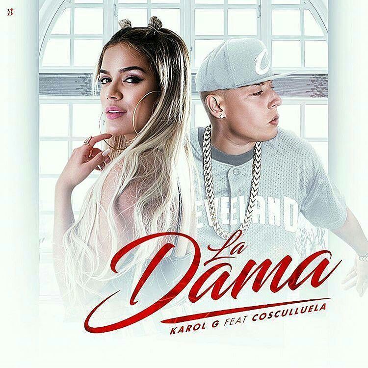 Album cover art for "La Dama" by KAROL G