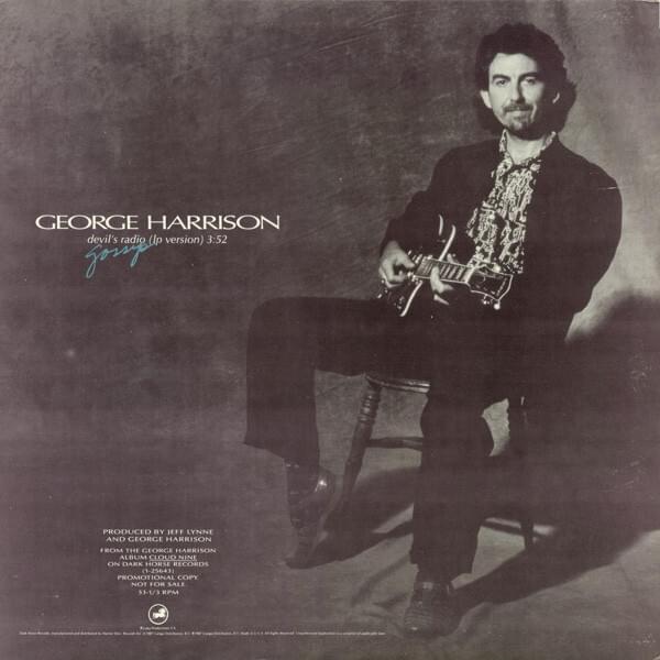 Album cover art for "Devil’s Radio" by George Harrison