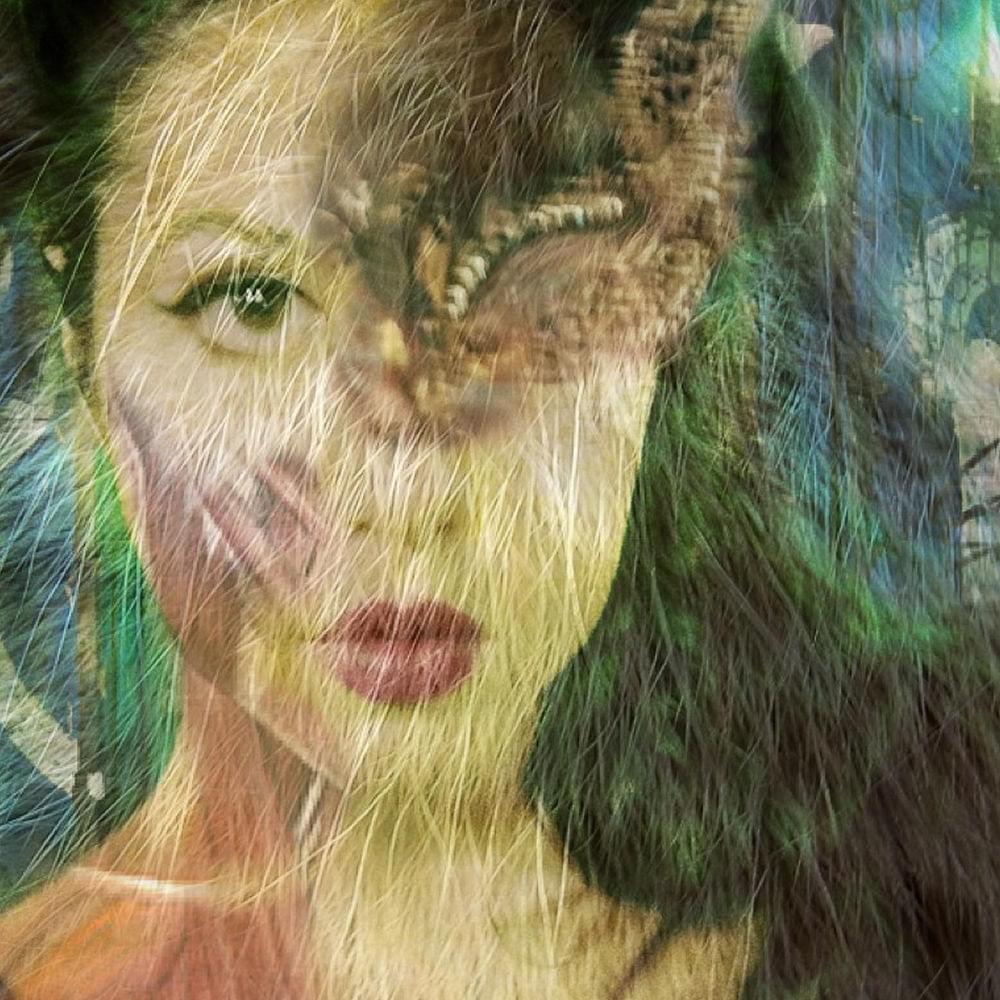 Album cover art for "Die Pretty" by Ruby Rose Fox