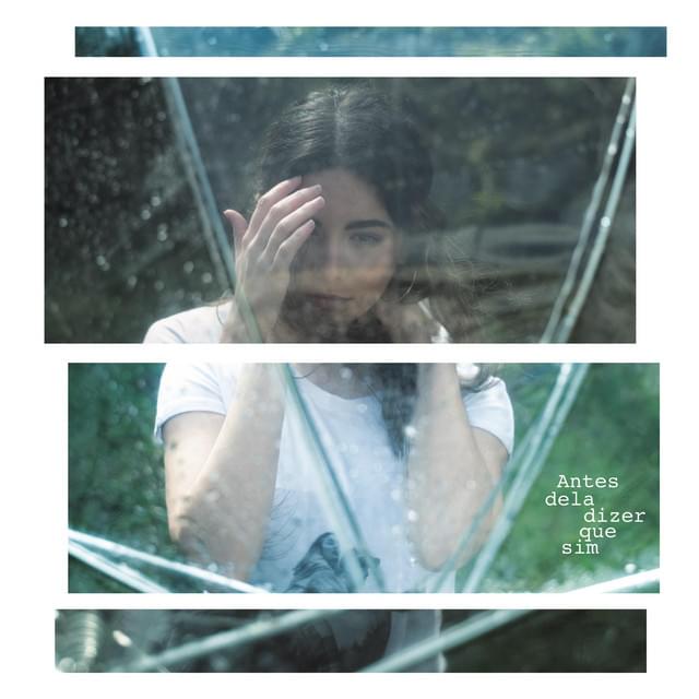 Album cover art for "antes d’ela dizer que sim" by Bárbara Tinoco