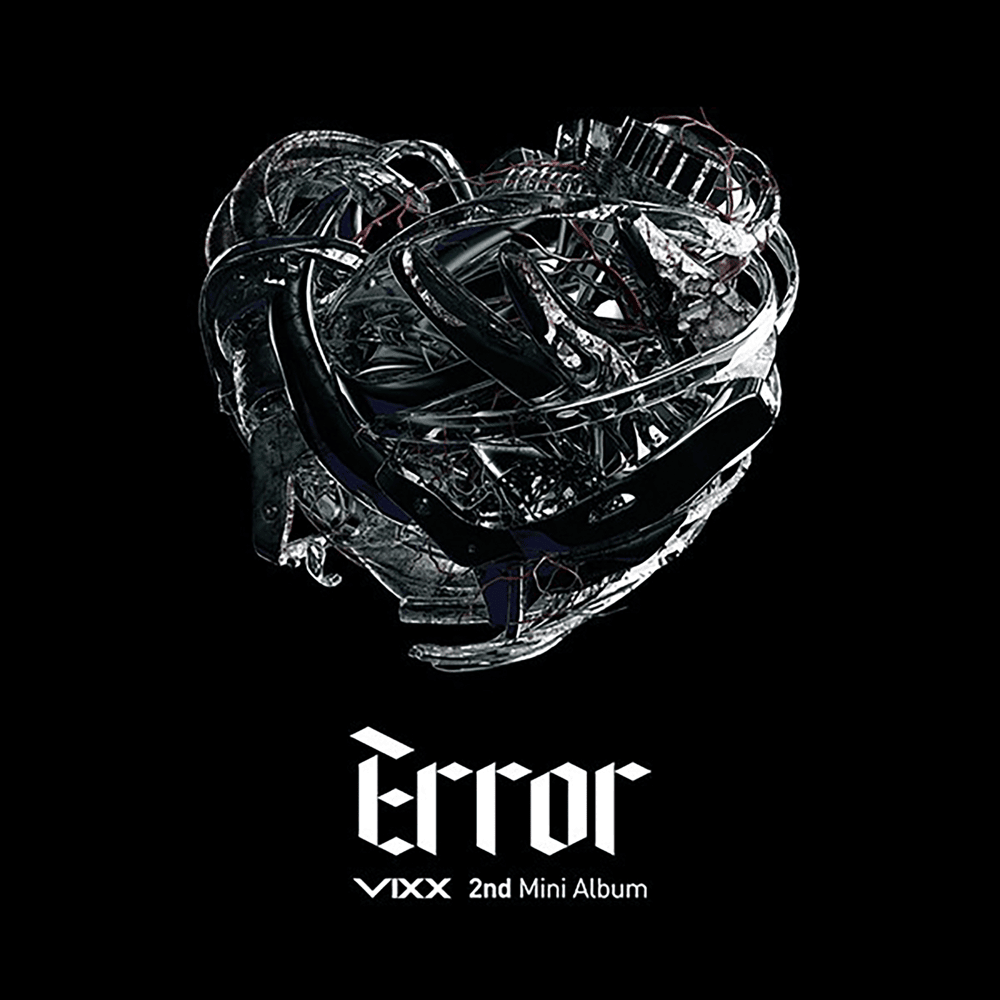Album cover art for "Error" by VIXX (빅스)