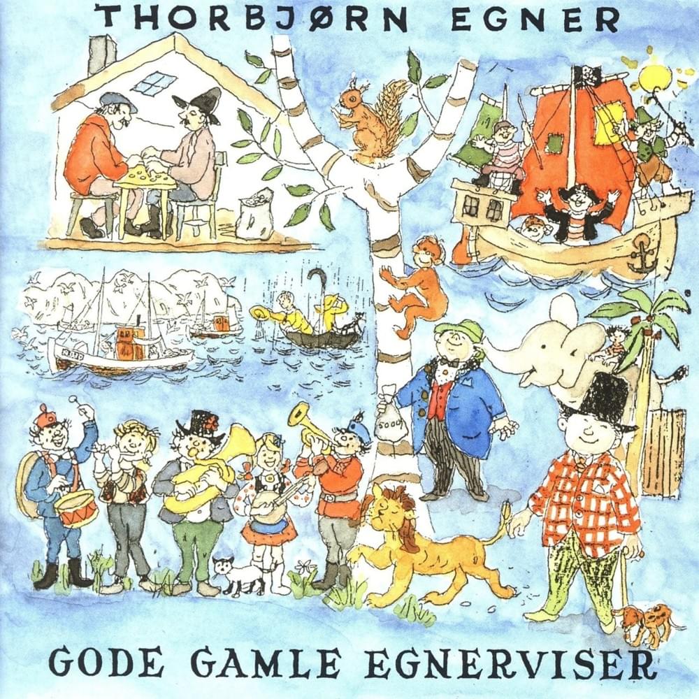 Cover image for Gode Gamle Egnerviser