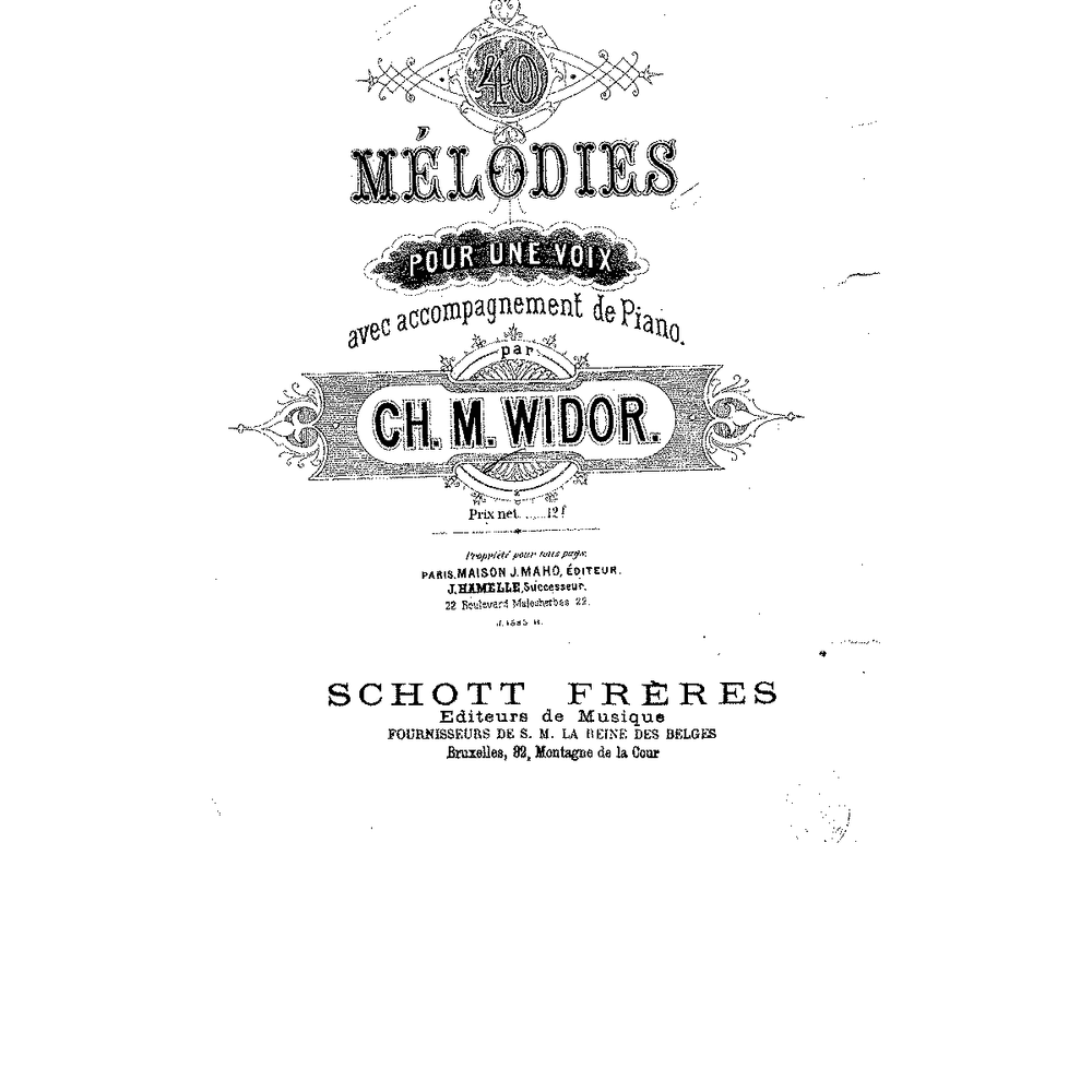 L’aurore by Charles-Marie Widor