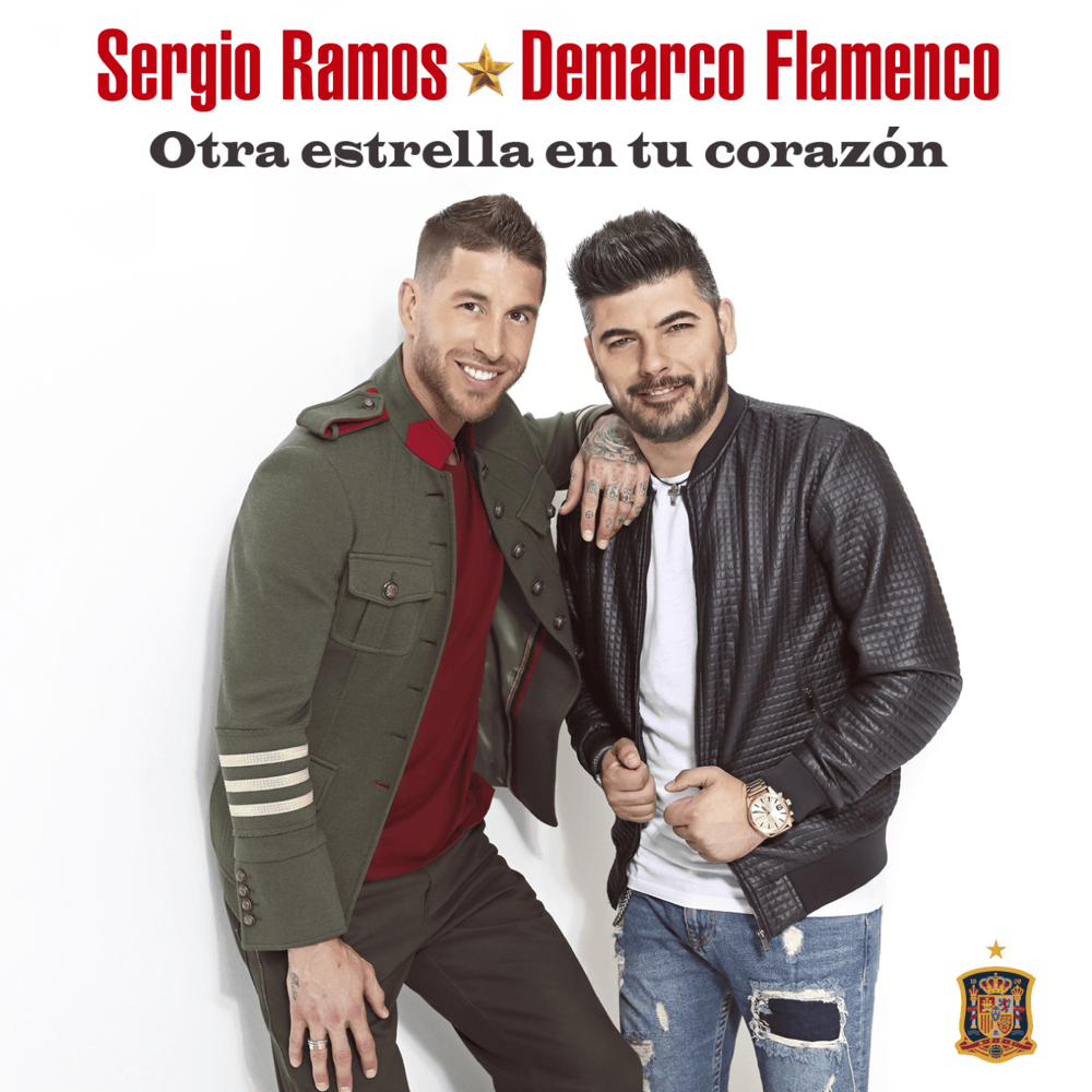 Album cover art for "Otra estrella en tu corazón" by Sergio Ramos