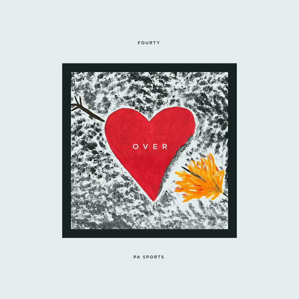 Album cover art for "Over" by FOURTY